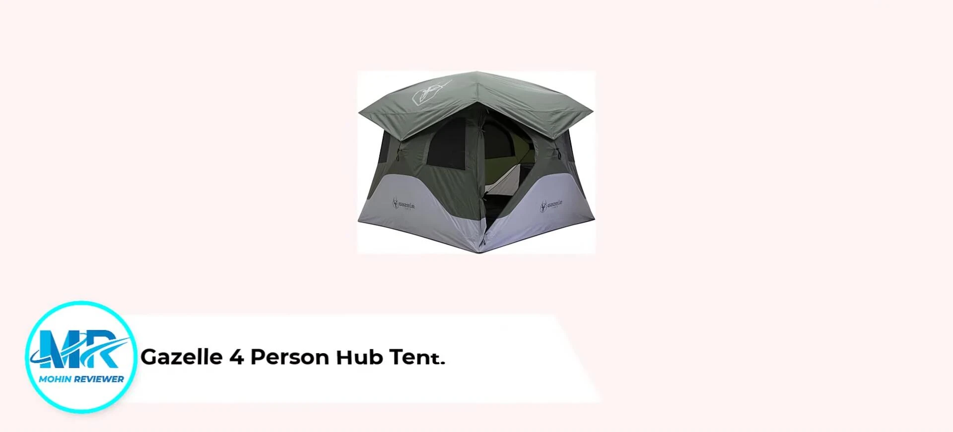 The Gazelle 4-Person Hub Tent