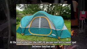 UNP 10-Person Camping Tent Review: Spacious, Durable, and Budget-Friendly?
