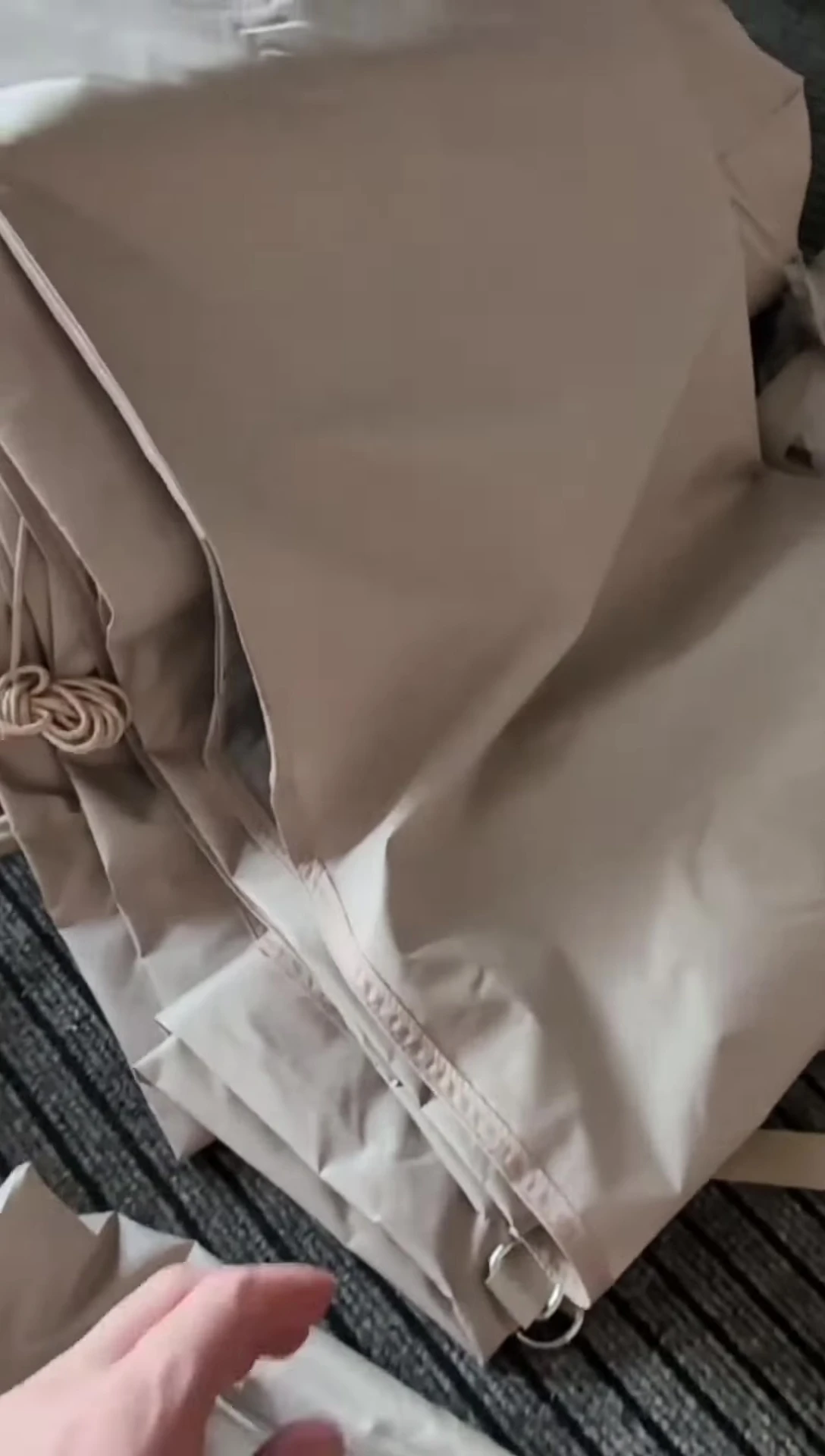 The protective cover for the tent