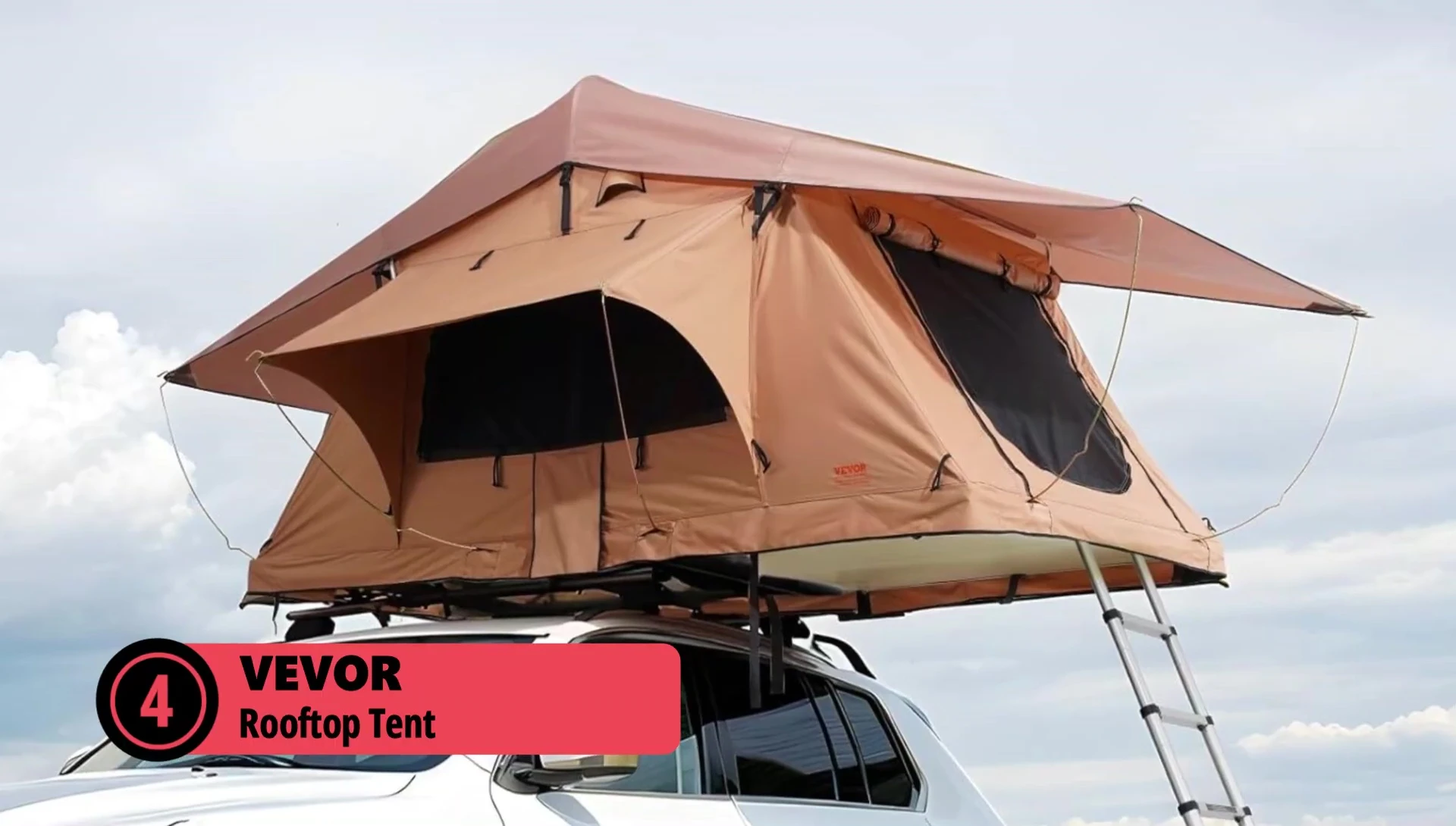 Vavore Rooftop Tent showcasing its unique triangular design