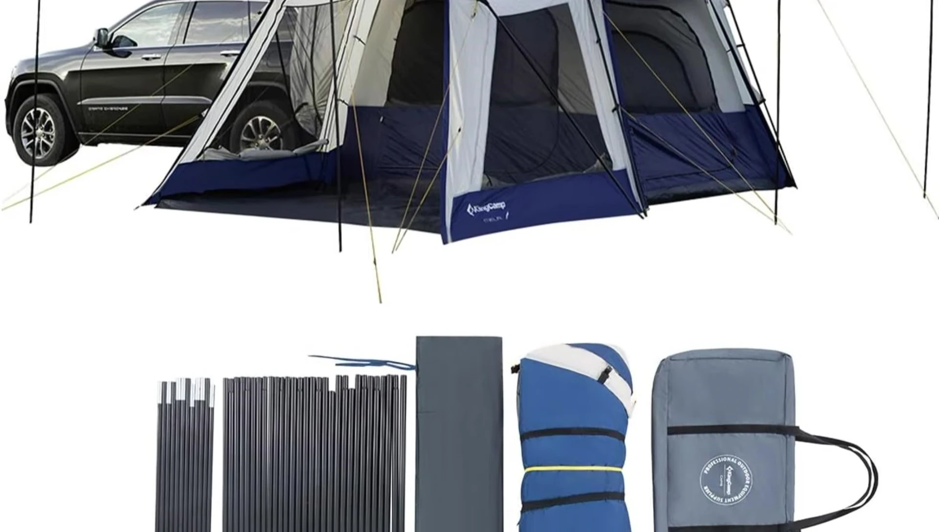 King Camp Melie Plus SUV Tent interior dimensions