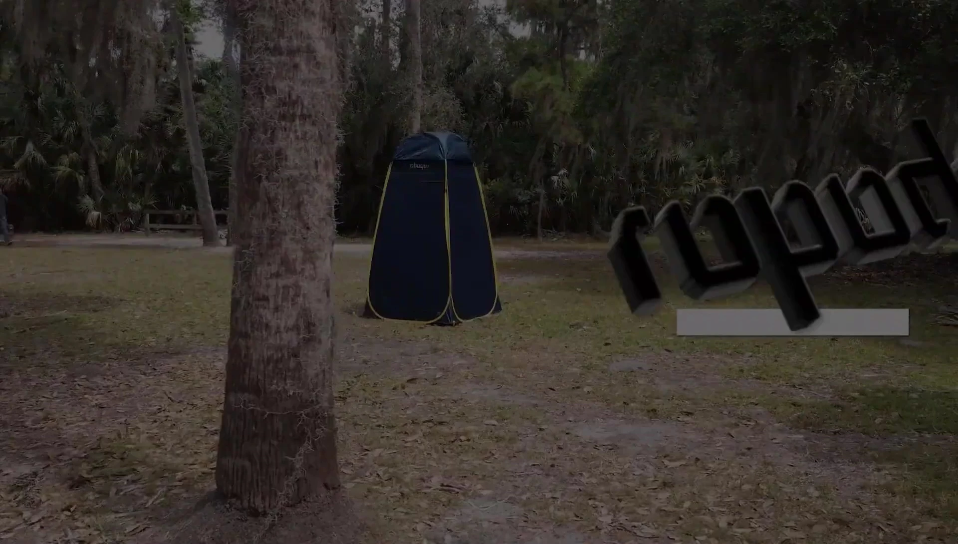 Rota Pop-Up Tent displayed