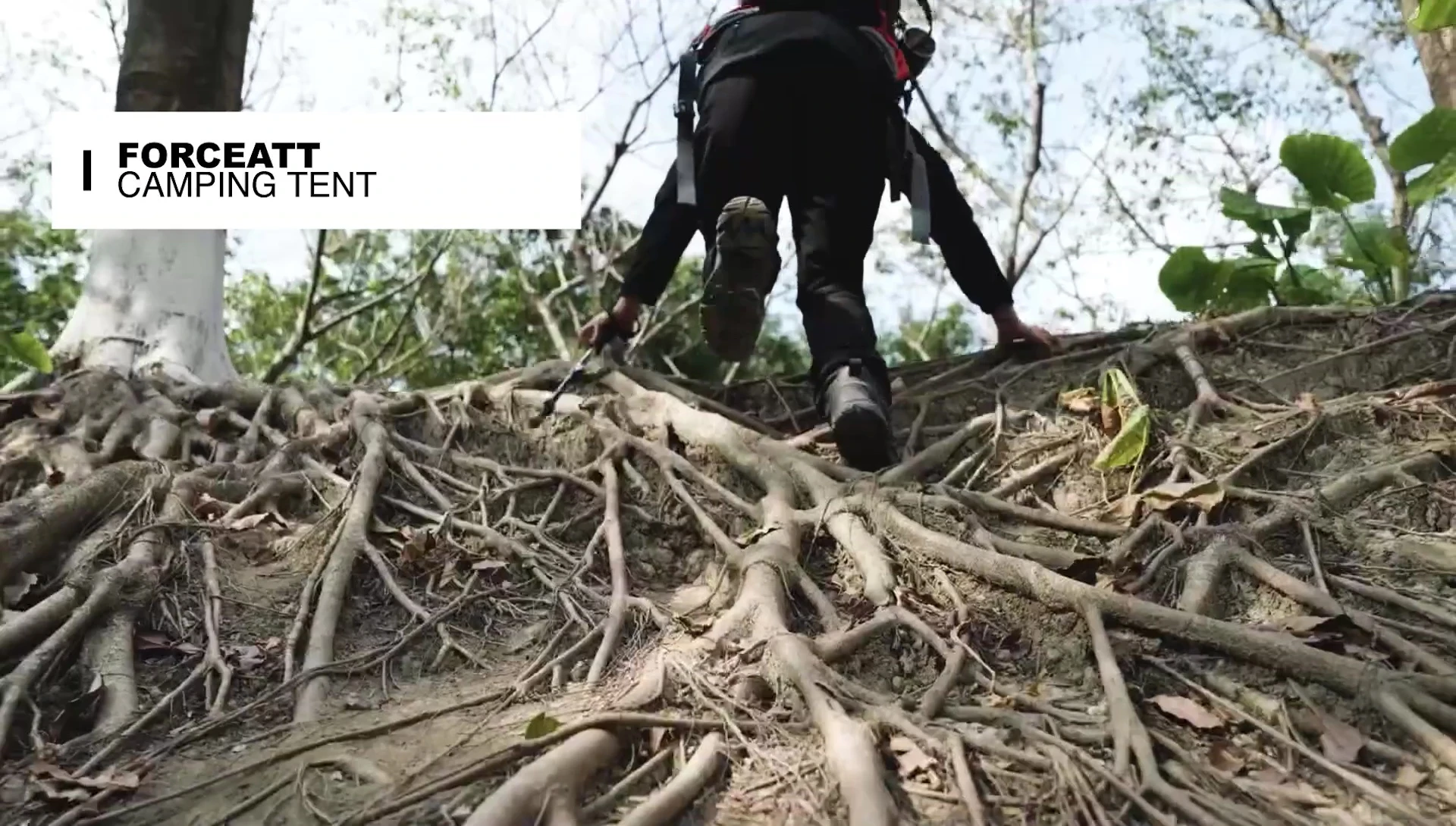 Forat tent highlighting its rugged construction.
