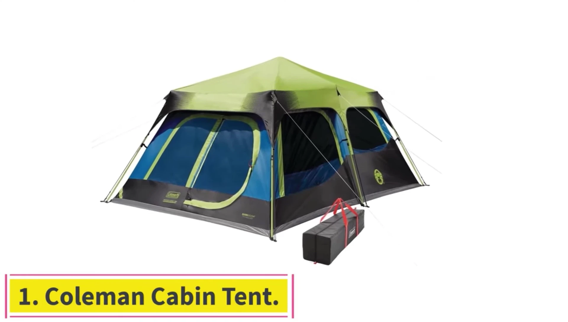 Coleman 4-Person Instant Cabin Tent