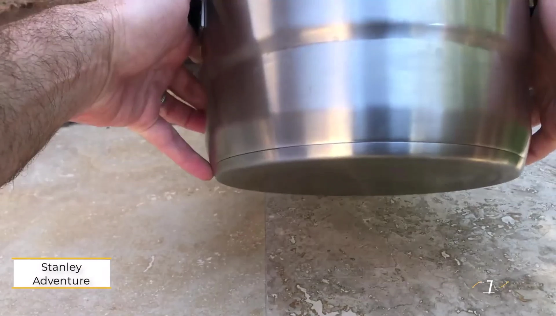 Close-up of the Stanley Adventure Even Heat Camp Pro Cook Set