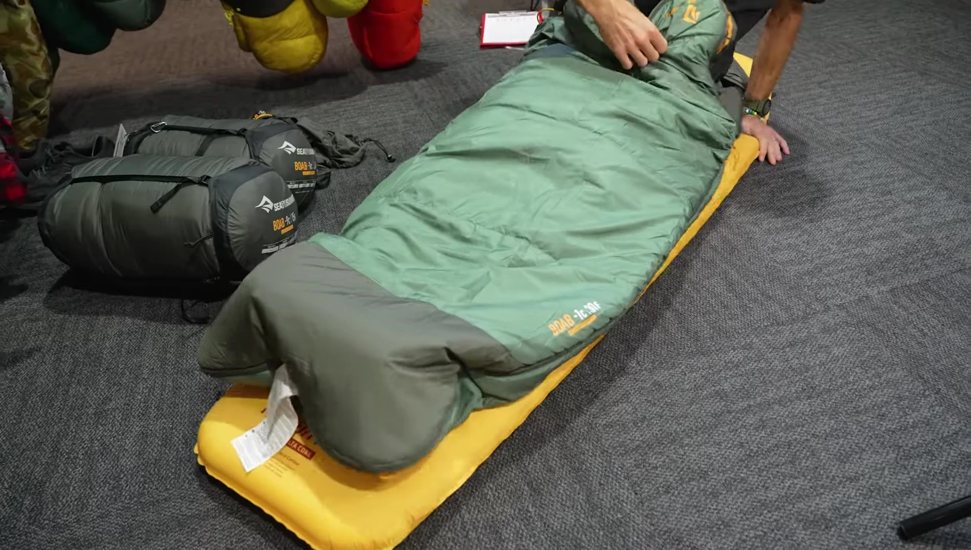 Final shot of the Sea to Summit Boab sleeping bag.