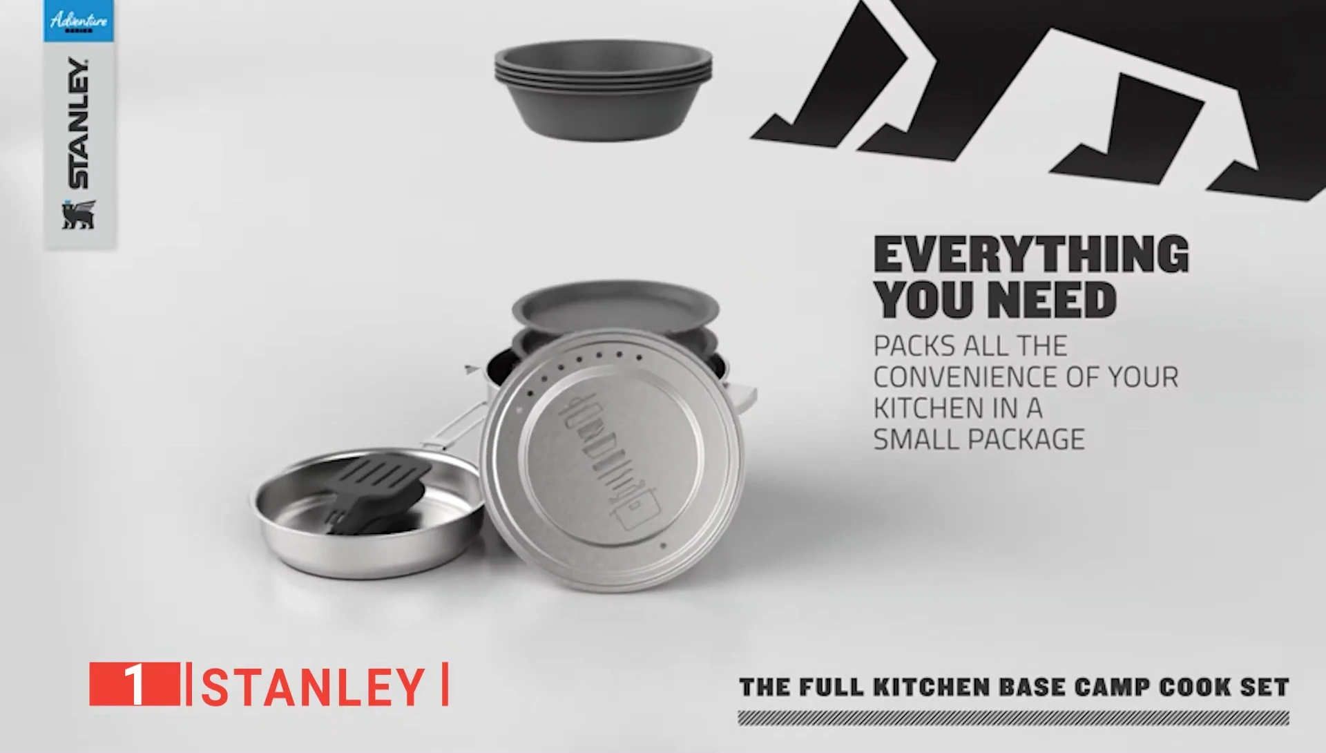 The contents of the Stanley set