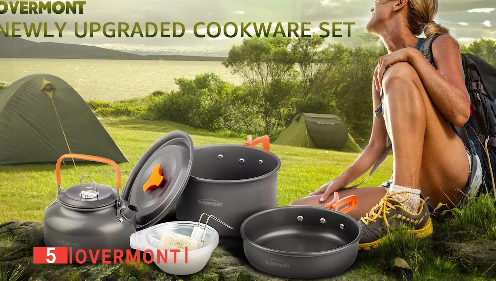 Highlighting the lightweight nature of the Overmont kit
