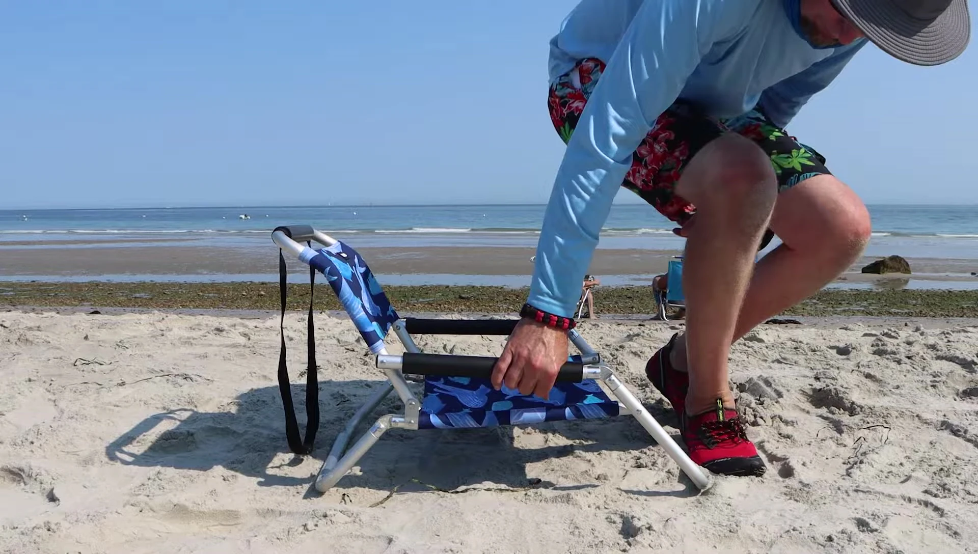 Close-up of Nestle Beach Chair