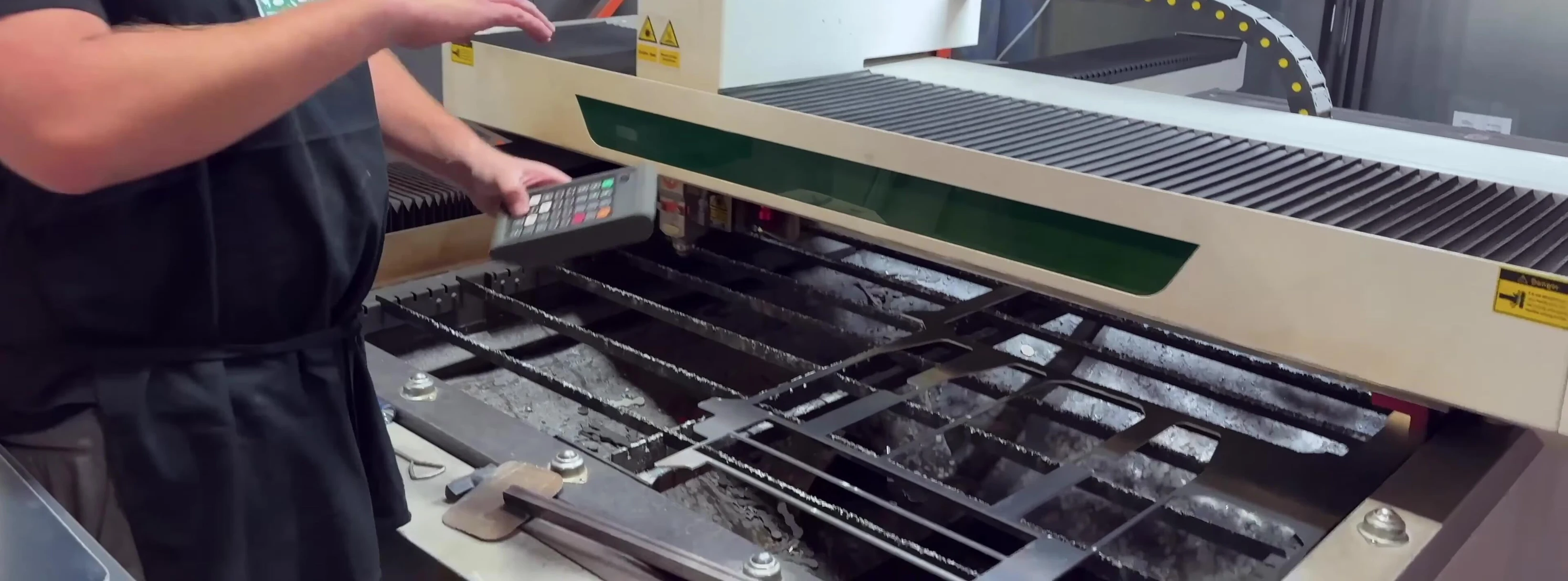 Laser cutter in the Tembo Tusk workshop
