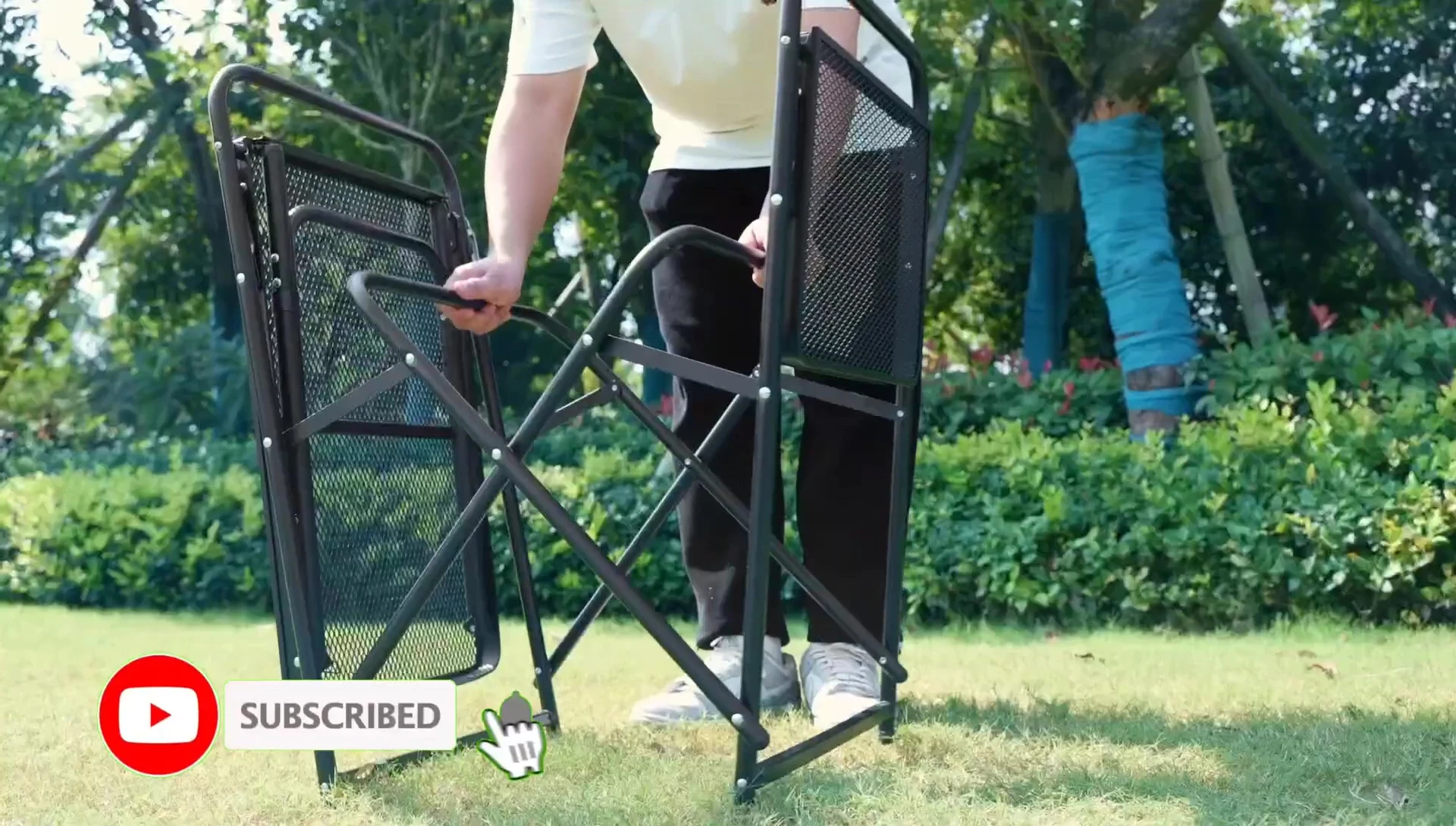 Detail shot showing the windshield and light stand