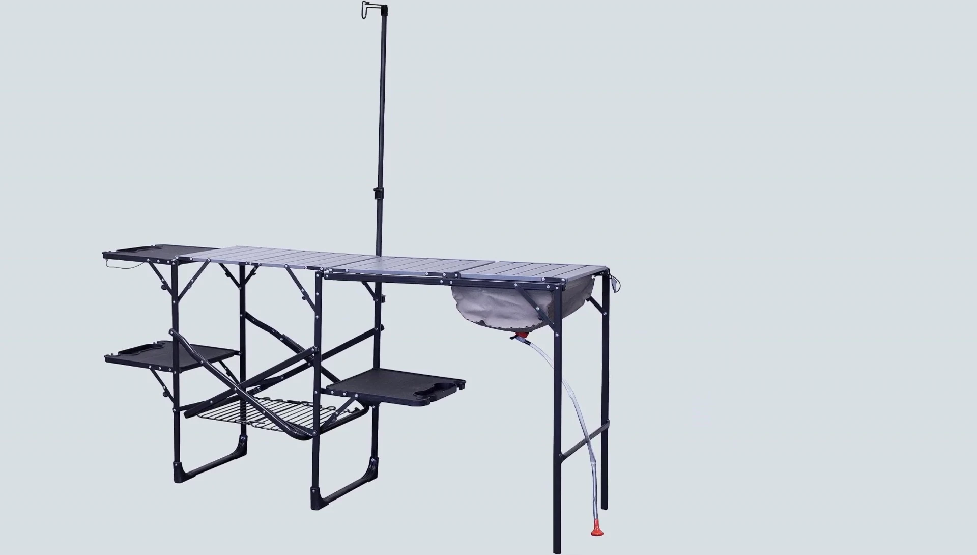 Close-up of the GCI table showing its features