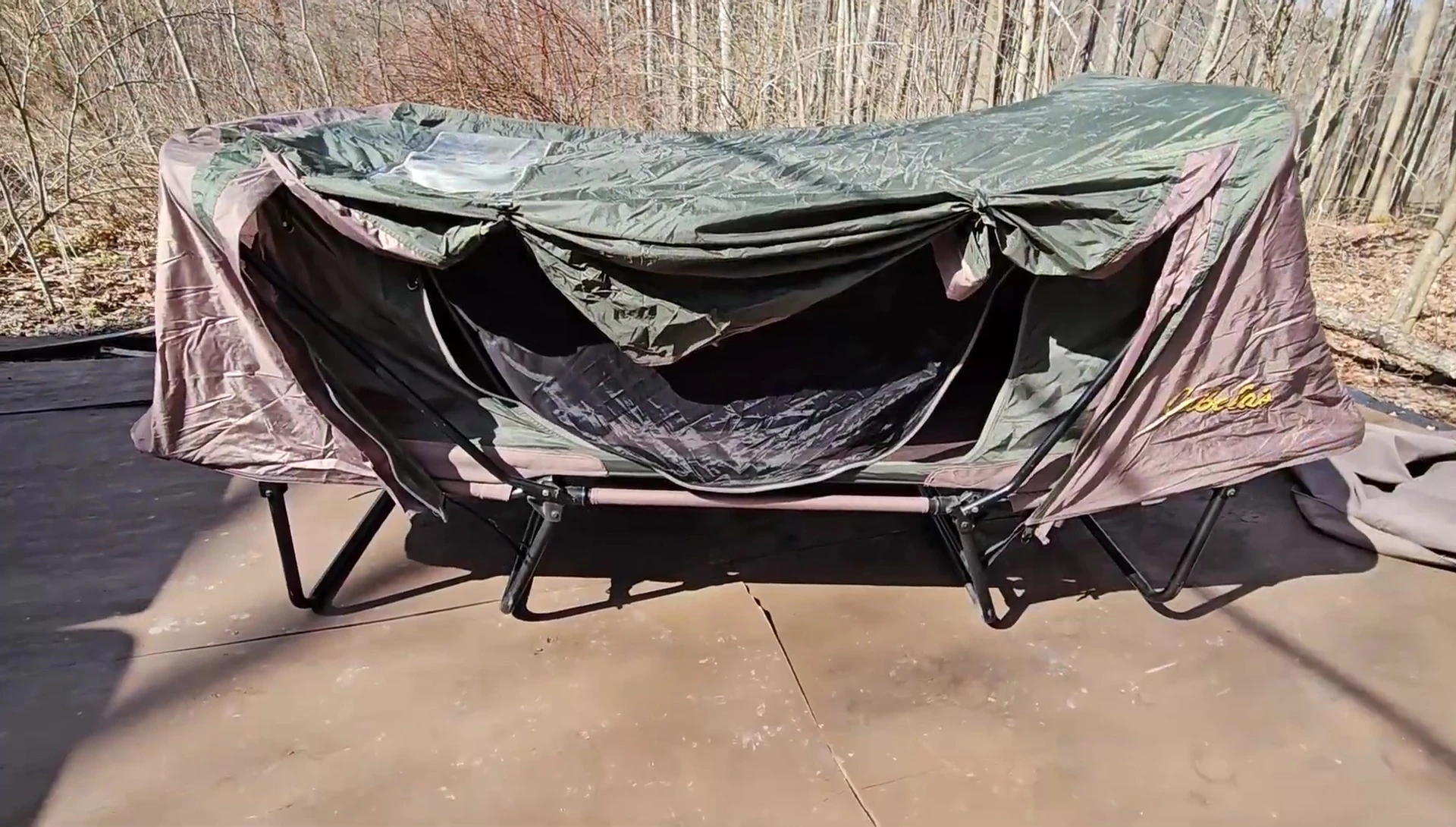 A view of the finished product.