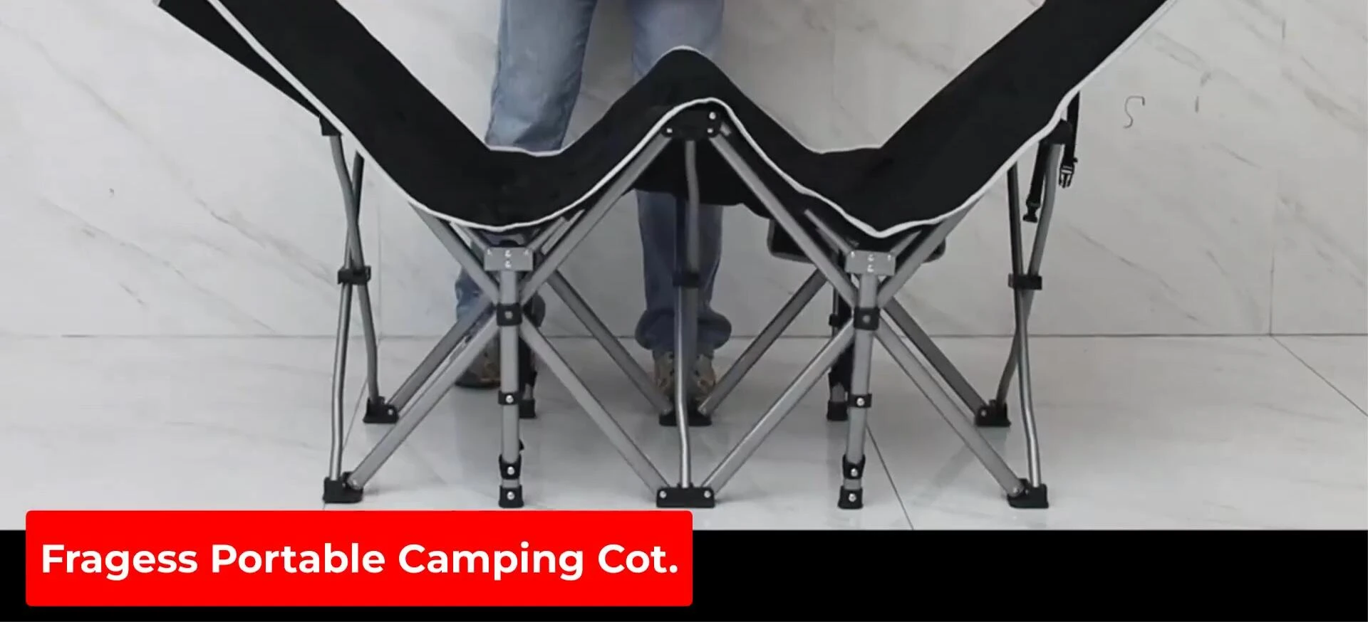 The Fragaz cot shown