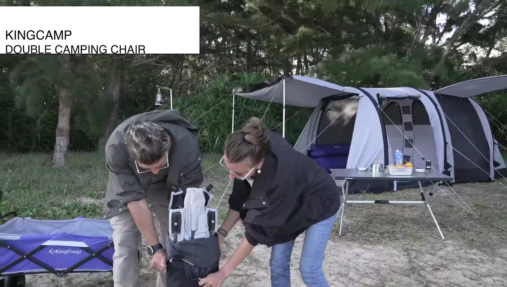 The King Camp Double Camping Chair