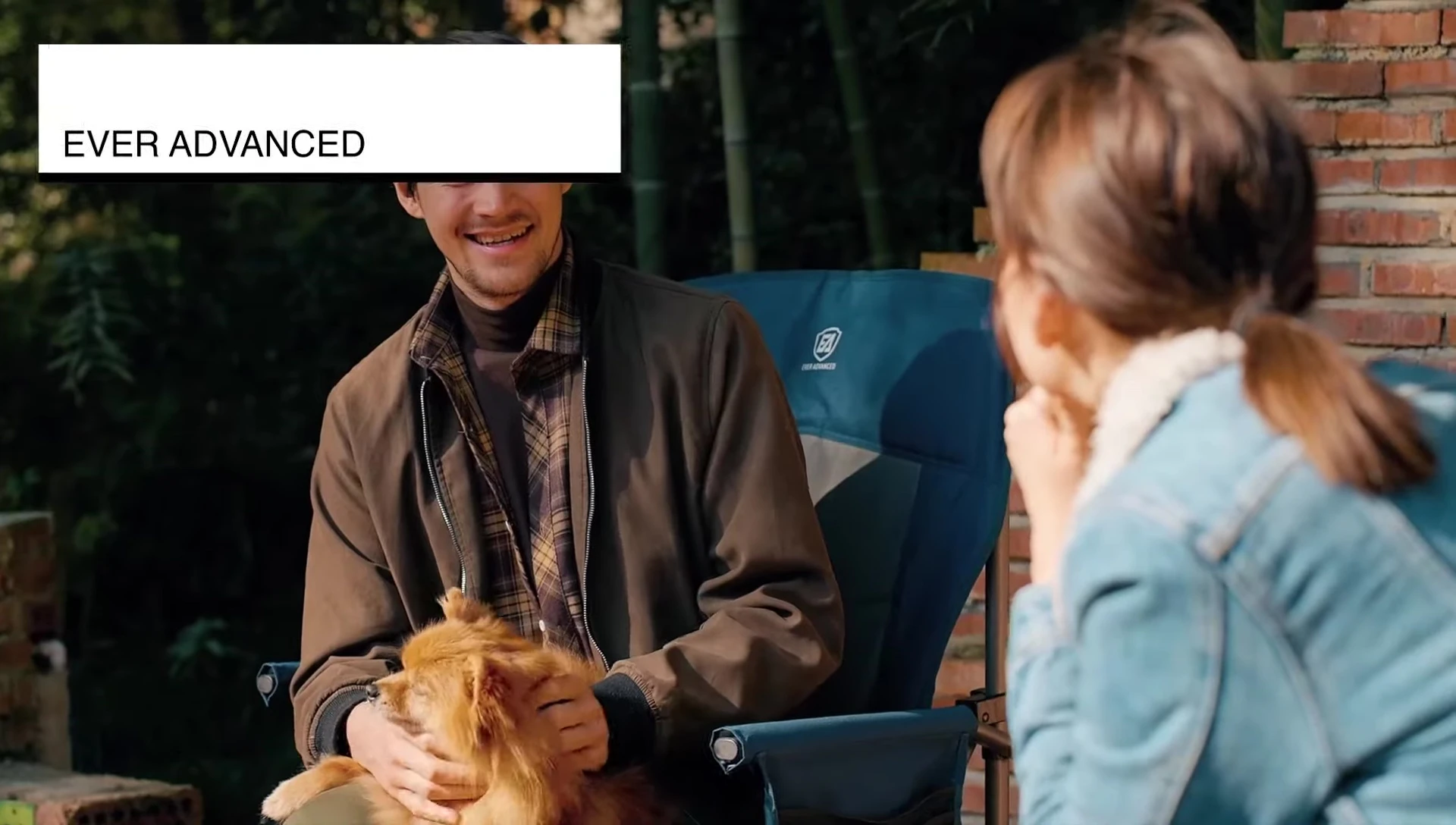 The oversized folding camping chair displayed