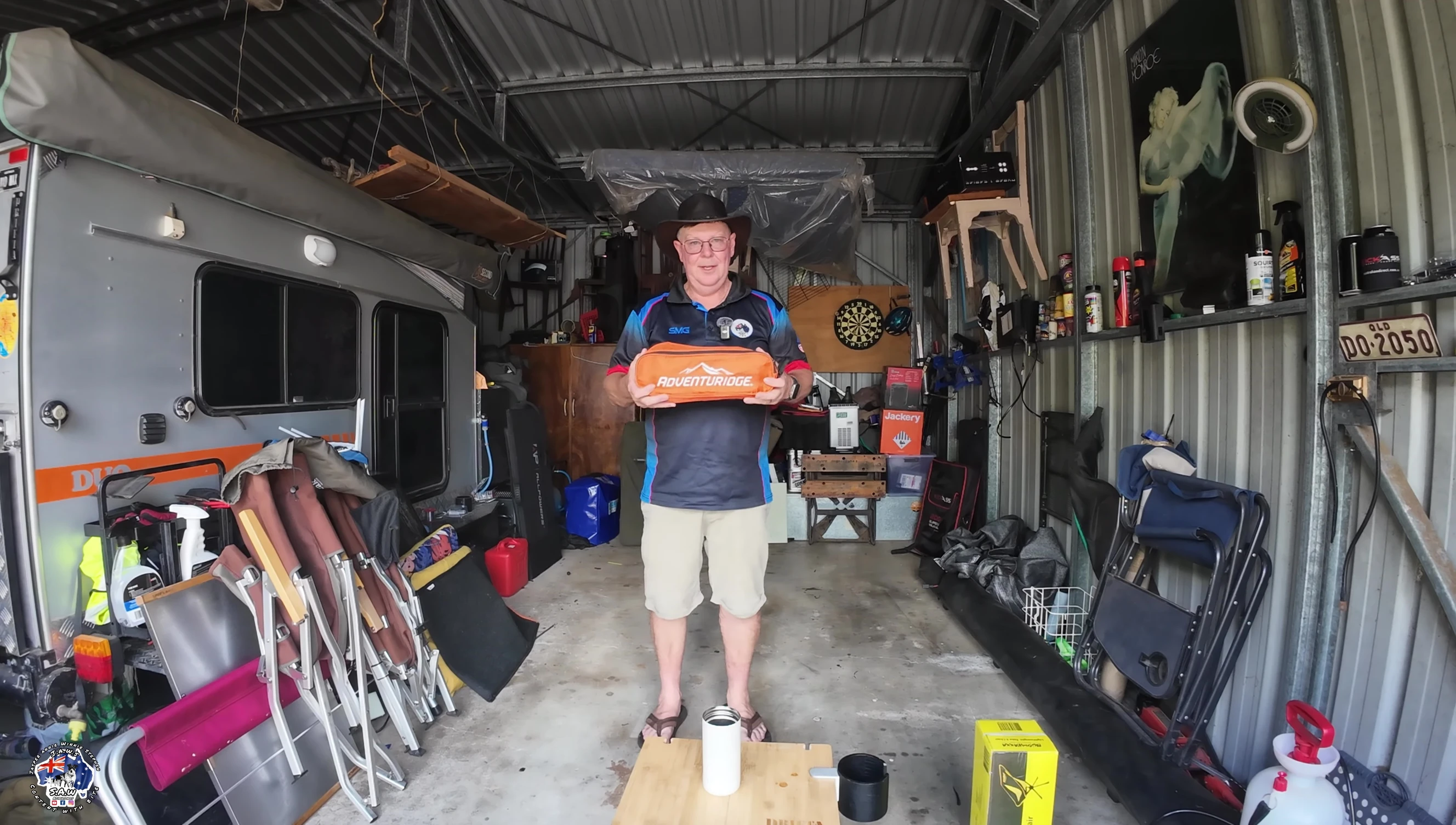 A shot showing the Aldi Adventure Ridge chairs.
