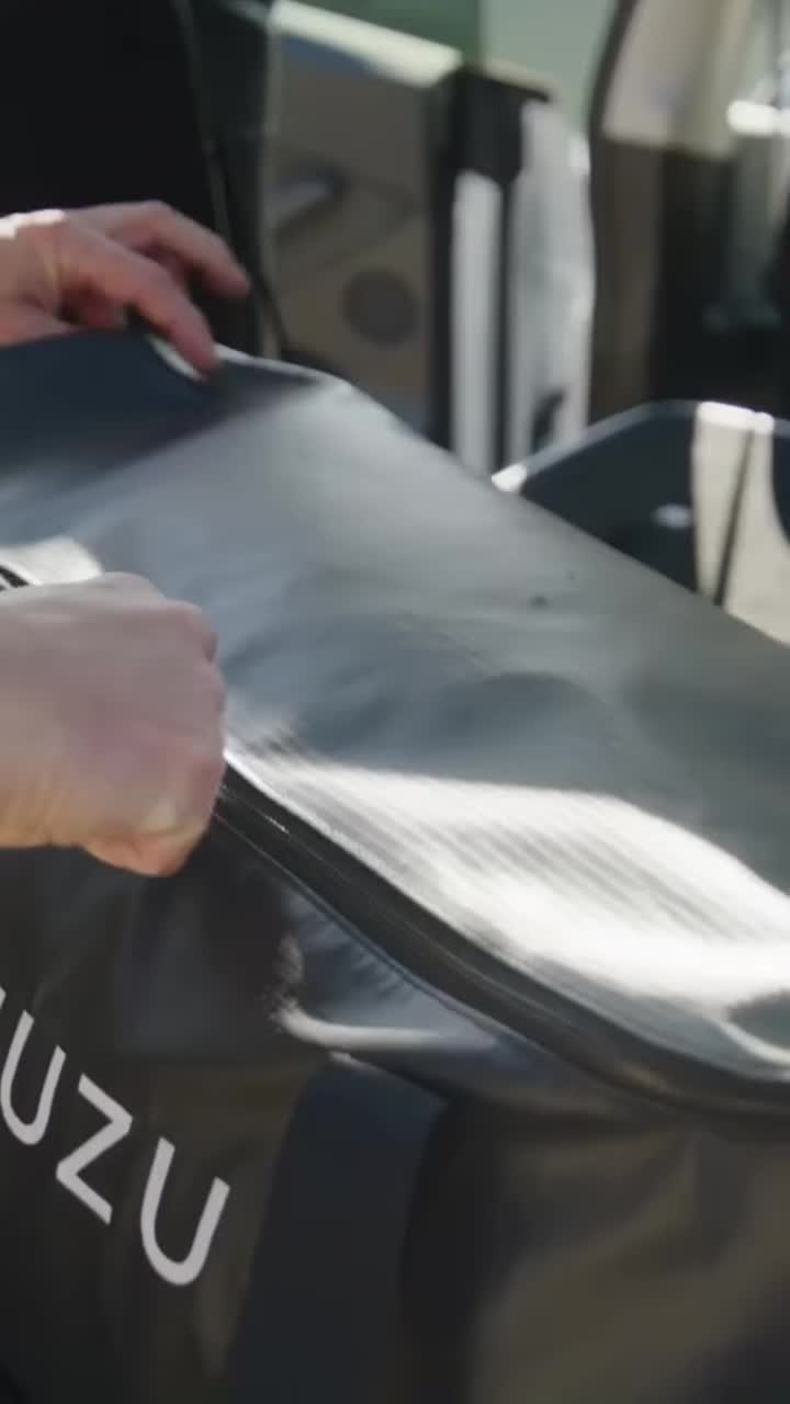 Close-up shot of the Snoozu mattress showing its luxurious texture.