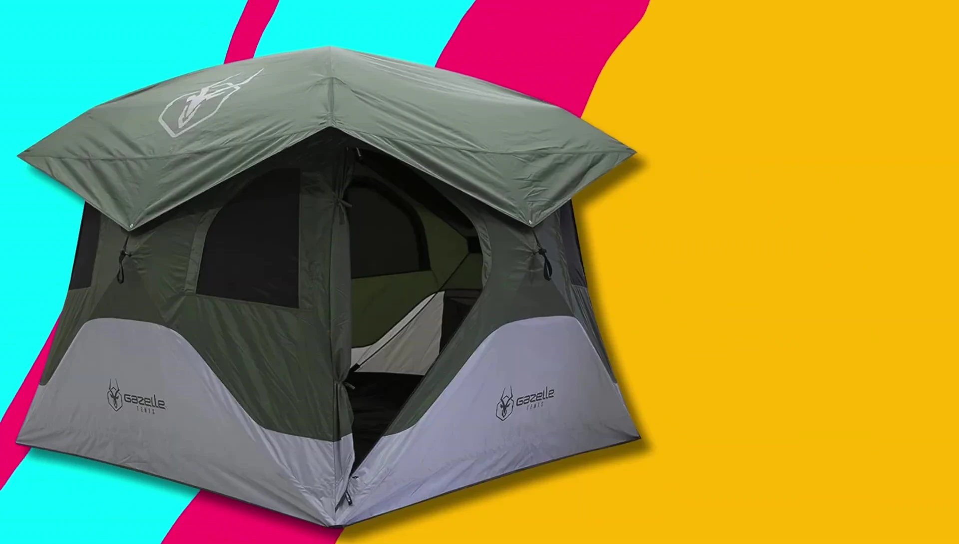 Gazelle T4 Hub tent exterior