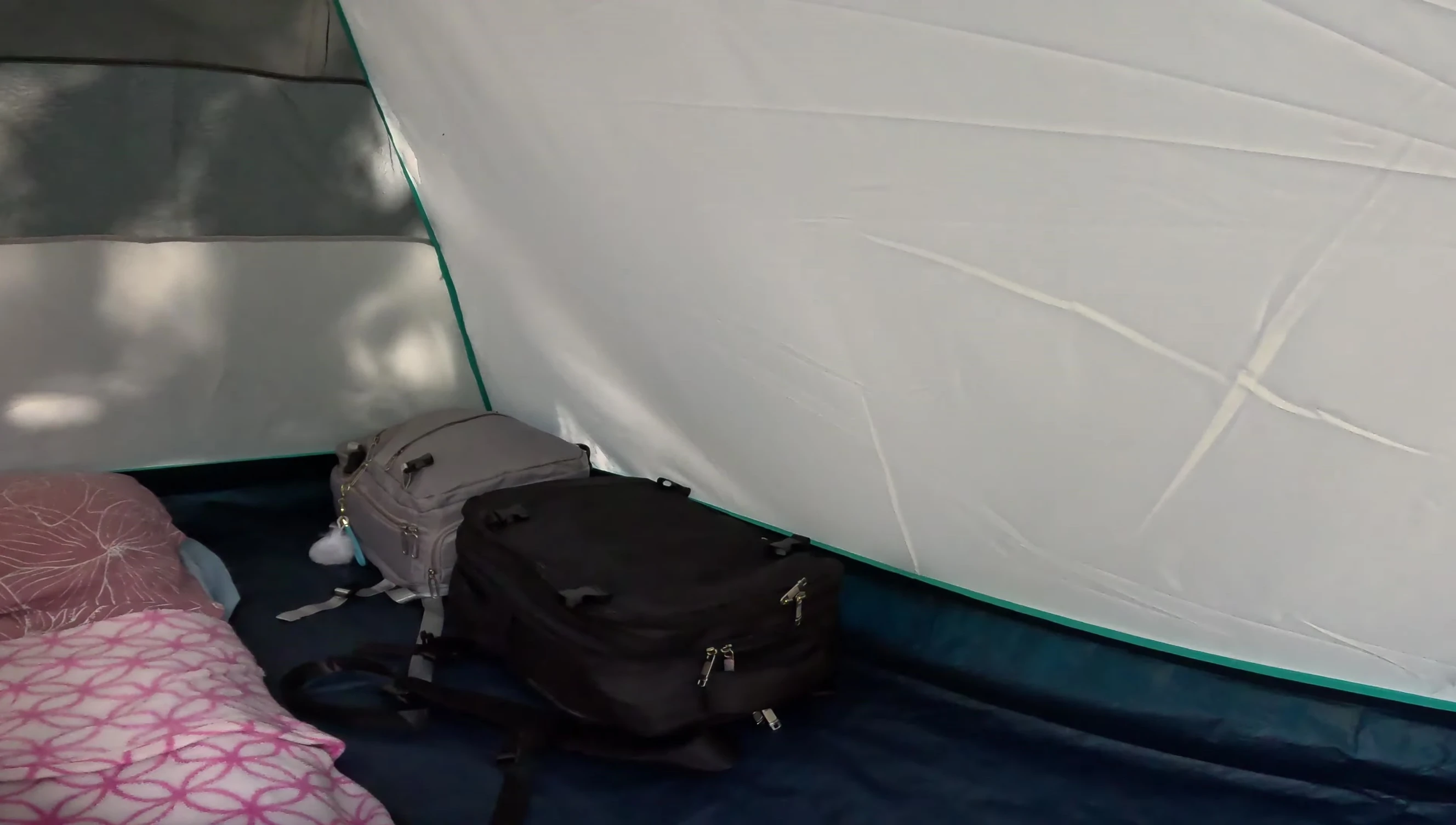 Internal view showcasing the pockets and storage options.