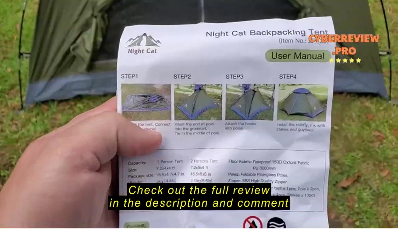 Included instructions