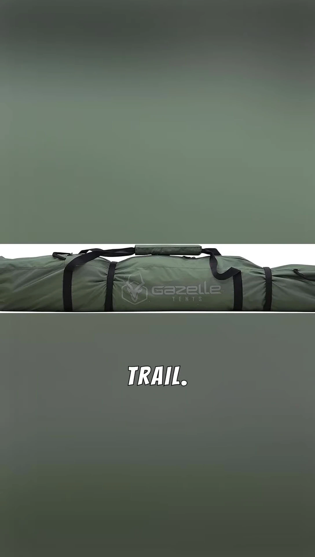 Close-up of the tent material highlighting its durability.