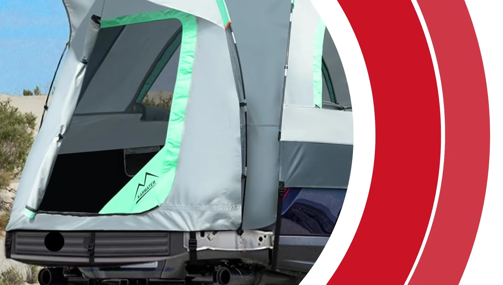 Mcar Mater Pickup Truck Tent overview