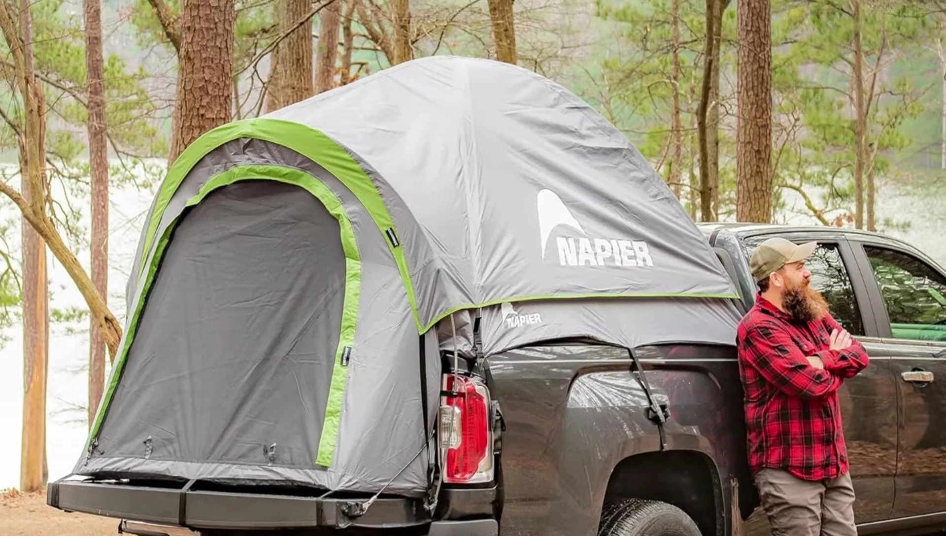 Napier Backroads Tent's adjustment straps