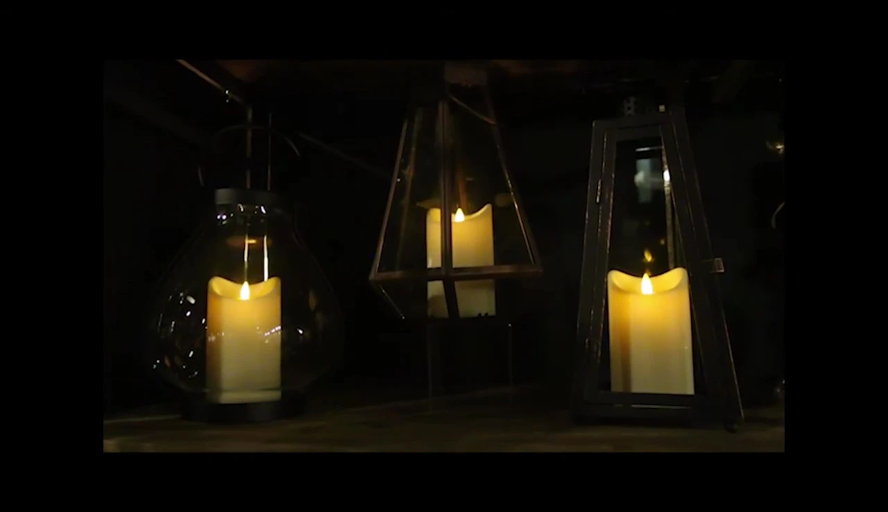 A close-up shot of a lantern, highlighting the classic lantern design
