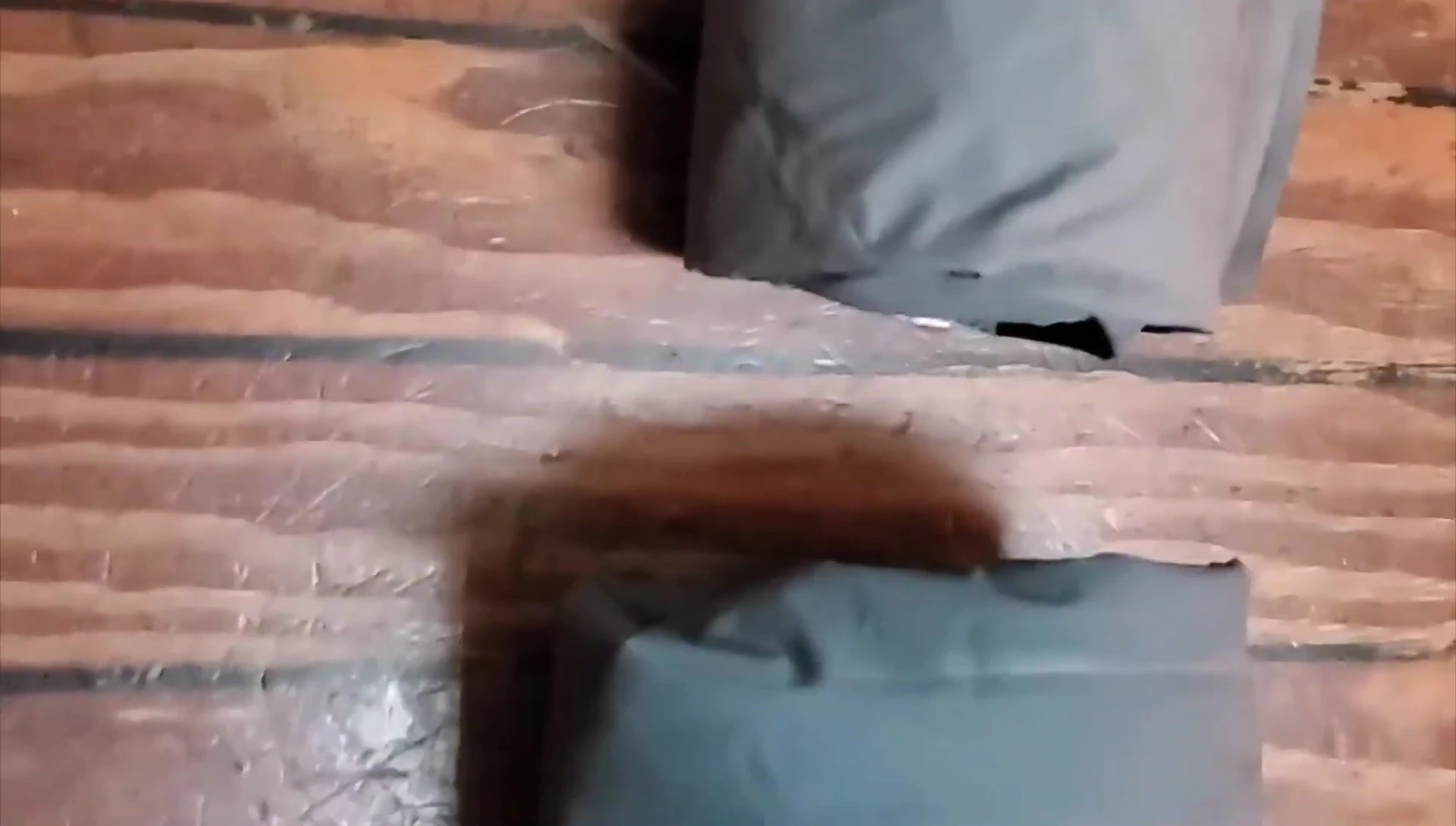 Both sleeping pads rolled up for size comparison.