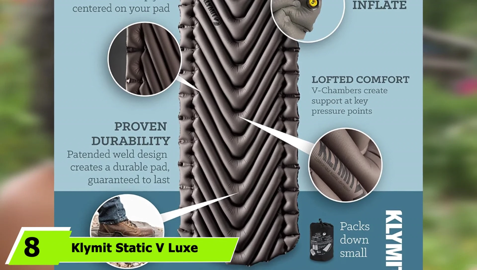 Climate Static V Lux Sleeping Pad