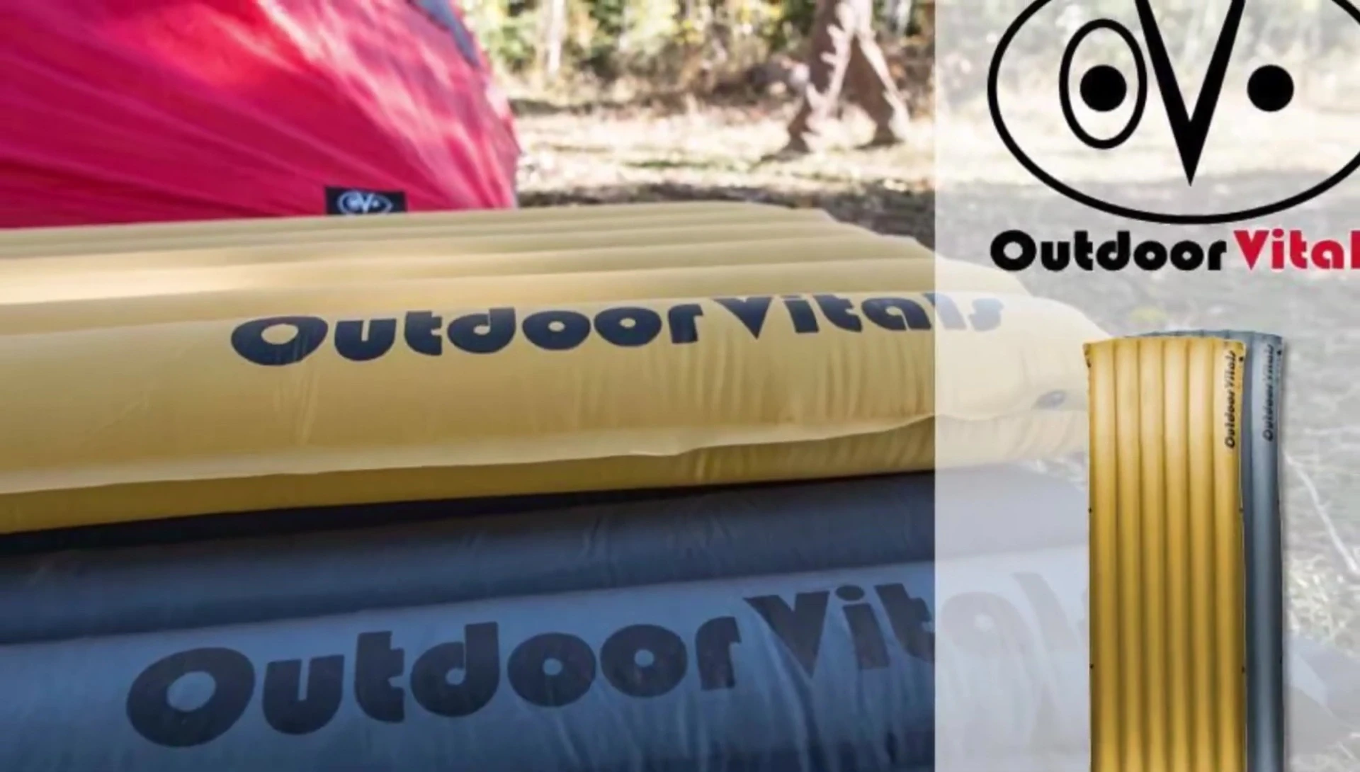 Inflatable sleeping pad features