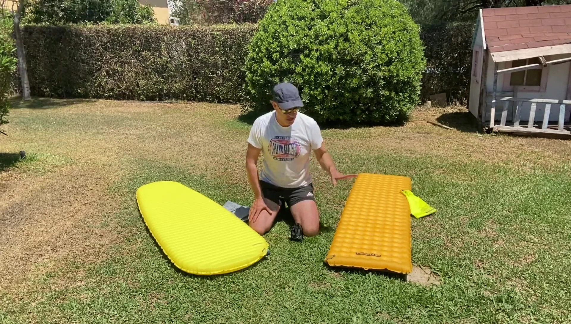 Comparison of comfort between the two pads