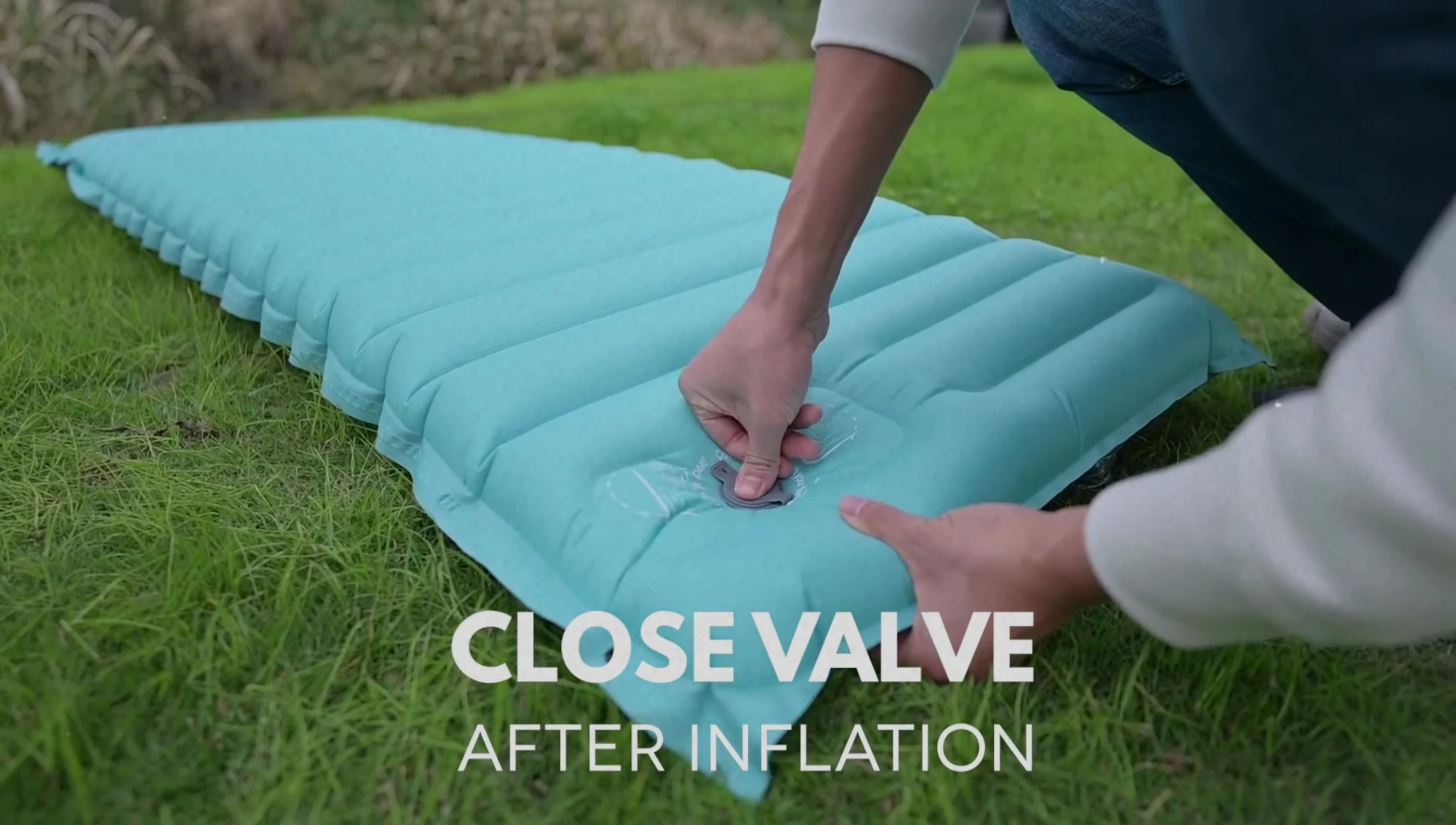 Close-up showing the durable material of the Zoobalives pad.