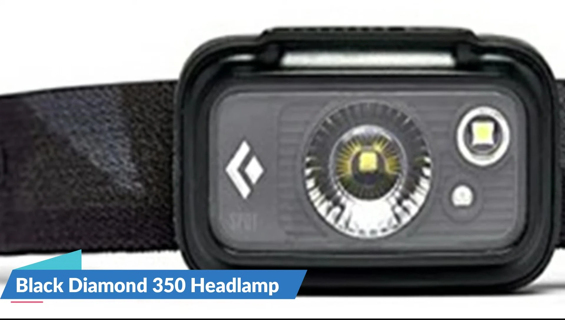 Black Diamond Spot 350 Headlamp specs and features highlighted