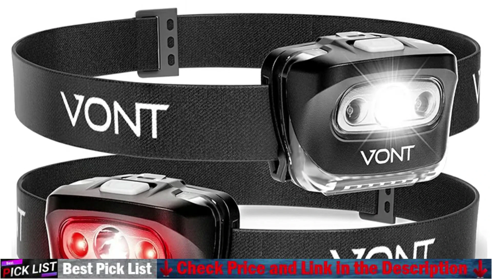 Vaunt Headlamp highlighting battery life