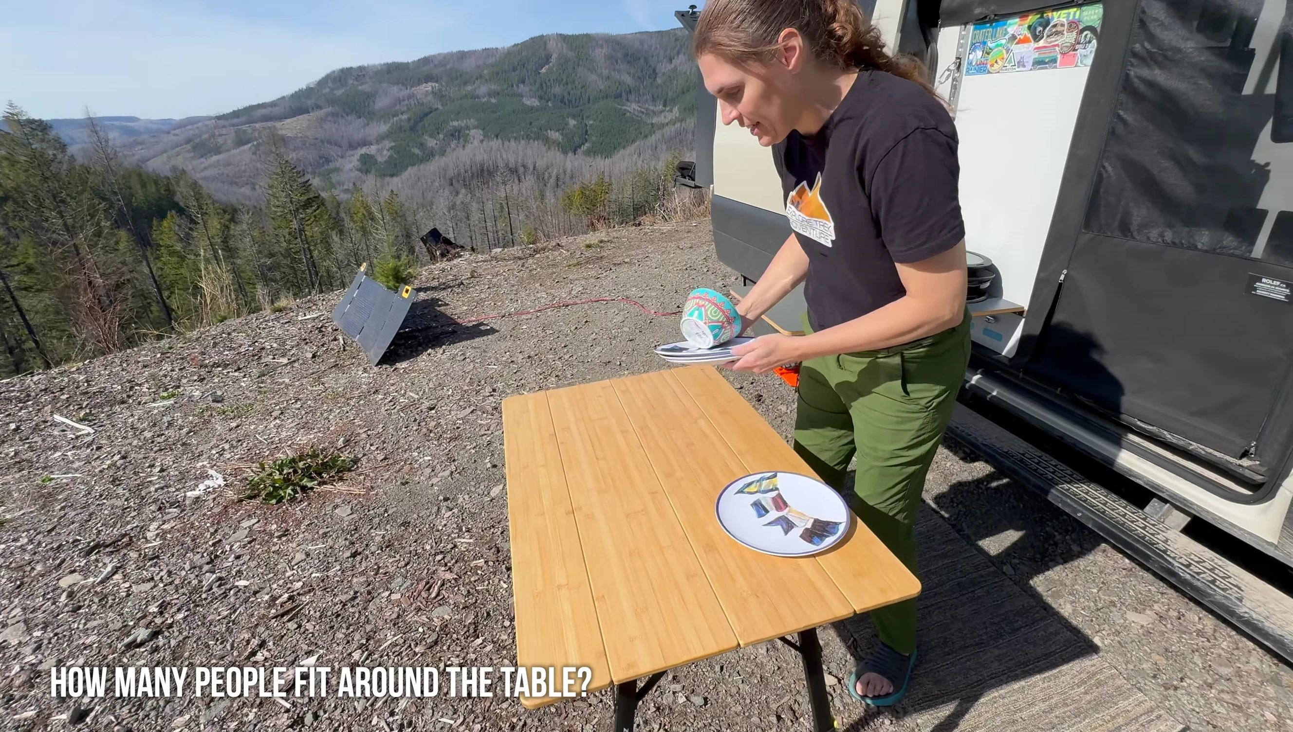 Multiple people sitting around the table comfortably.