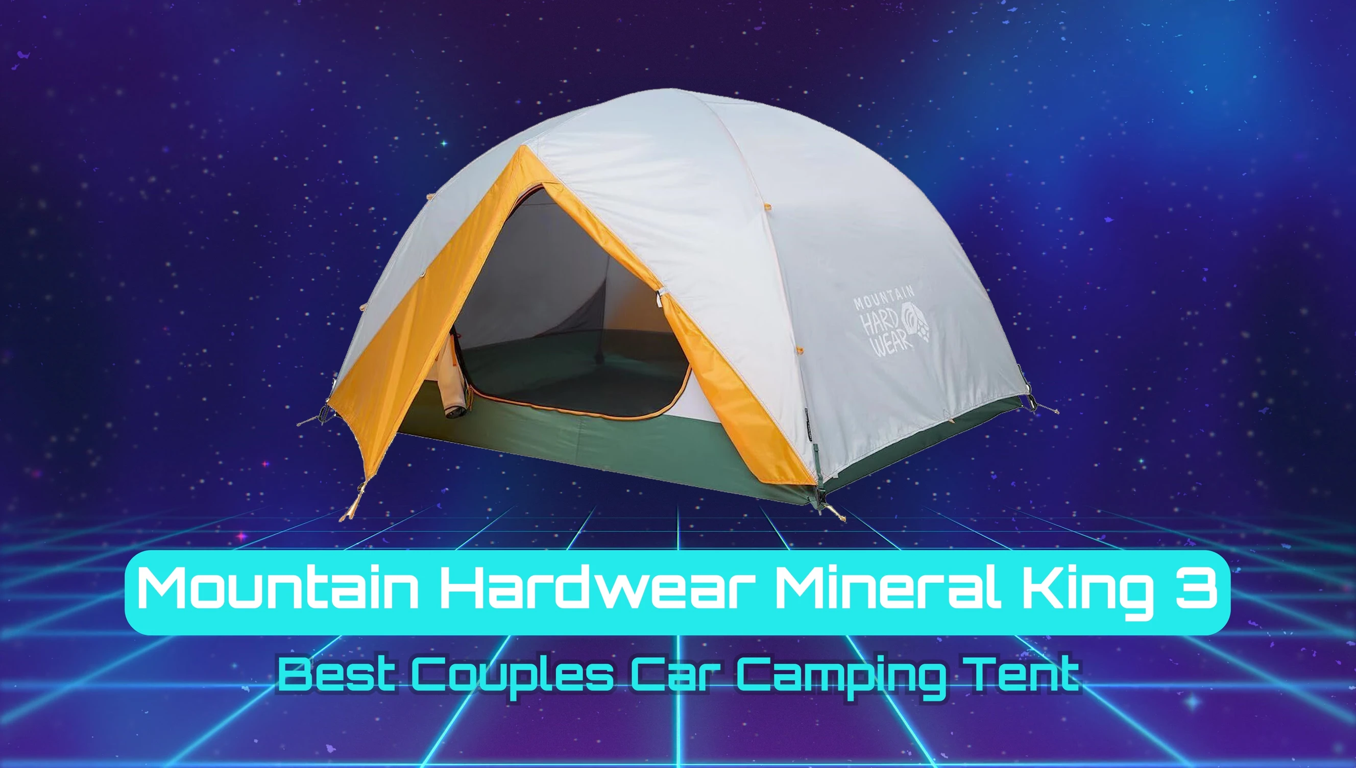 The Mountain Hardware Mineral King 3 tent showcased outdoors.
