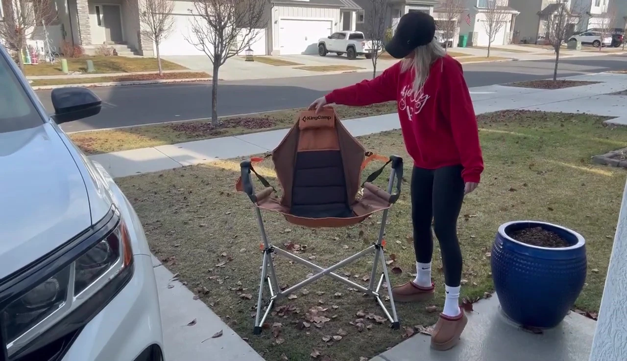 Overall shot of the chair