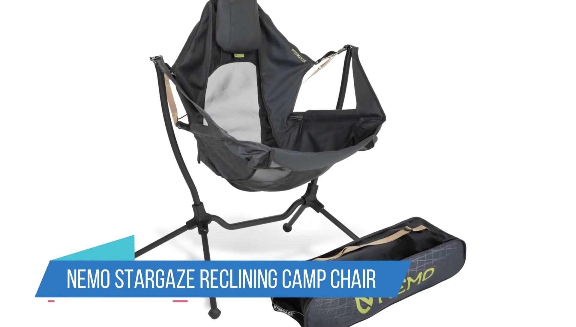 The Nemo Stargaze chair being used outdoors in a natural setting.