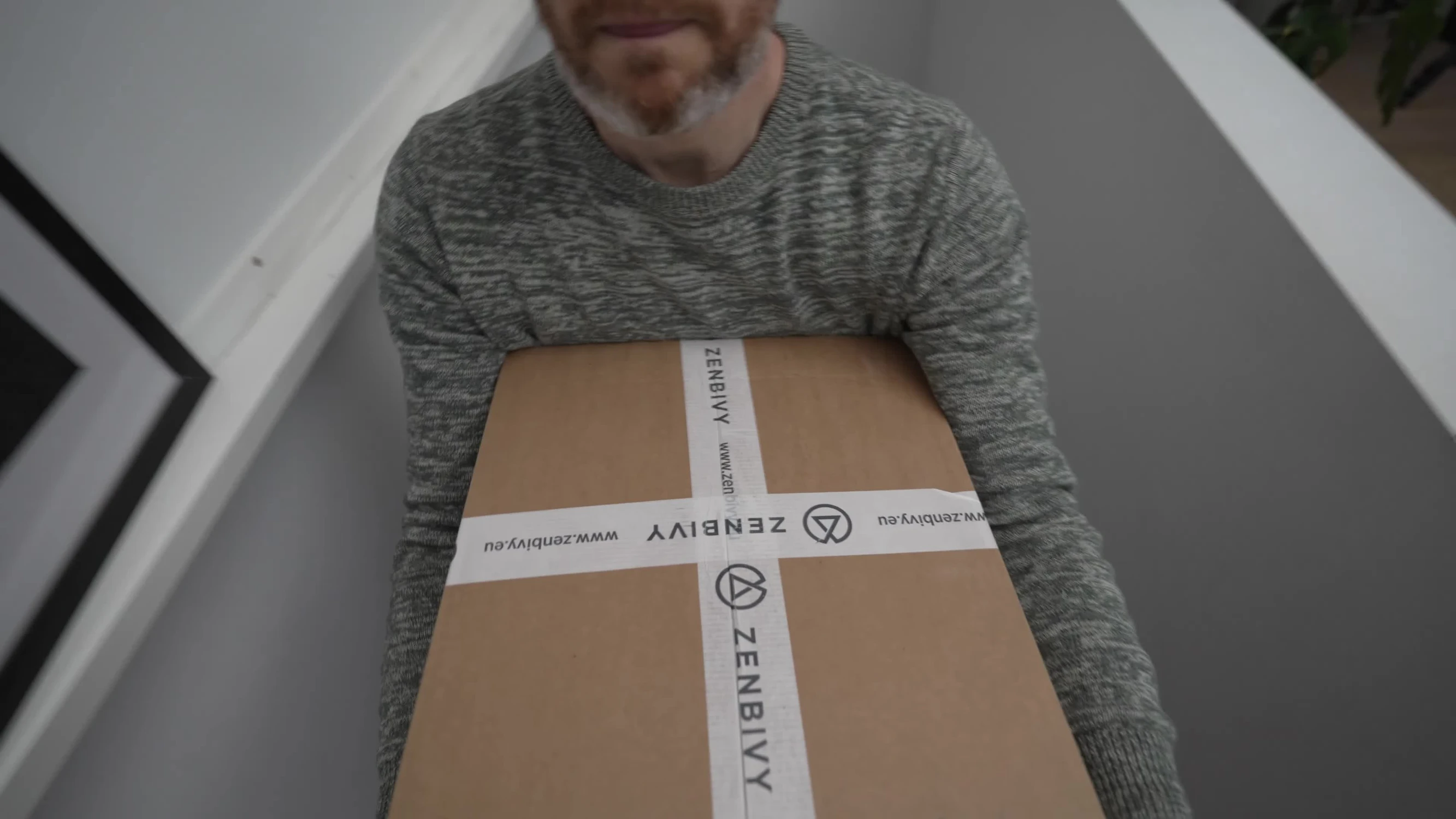 Close up of the Zenbivy quilt material