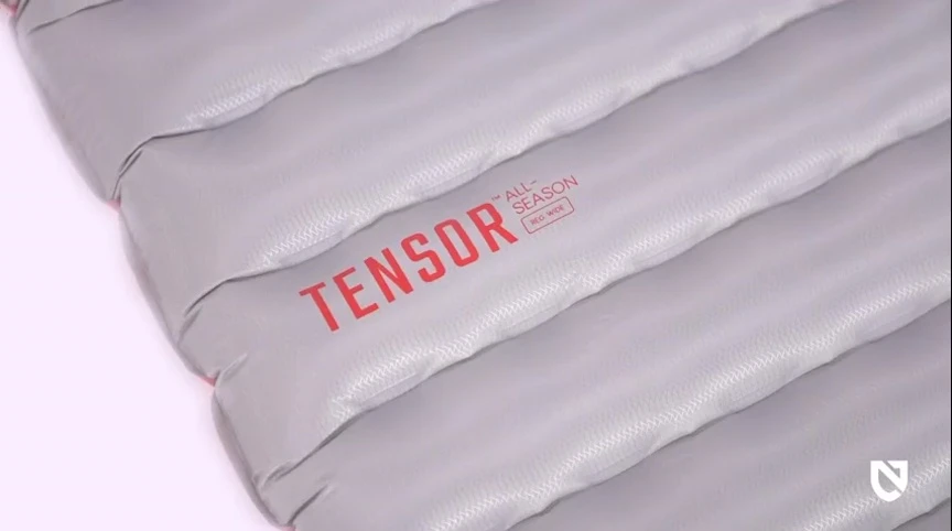 Close up showcasing the Nemo pad's materials and construction