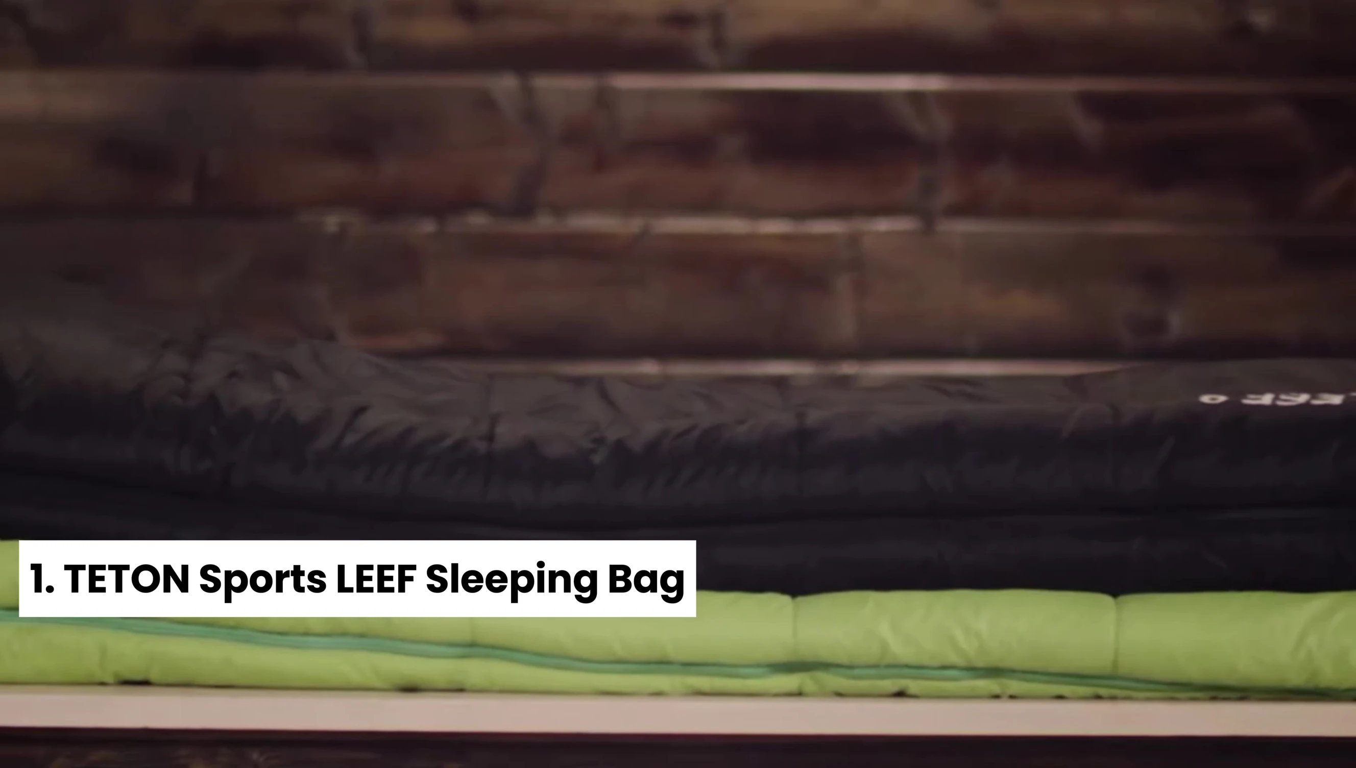 Teton Sports Leaf Ultralight Mummy Sleeping Bag