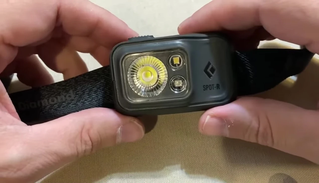 Final shot of the headlamp