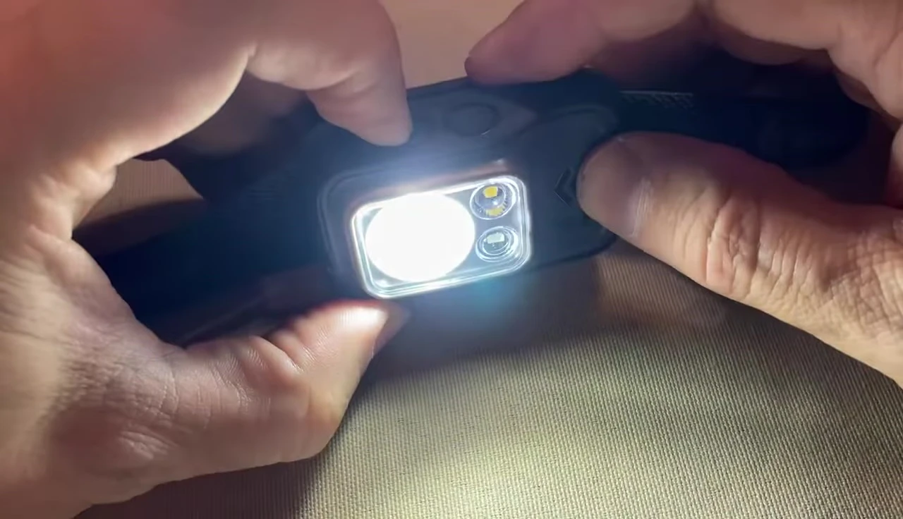 Demonstration of brightness cycling