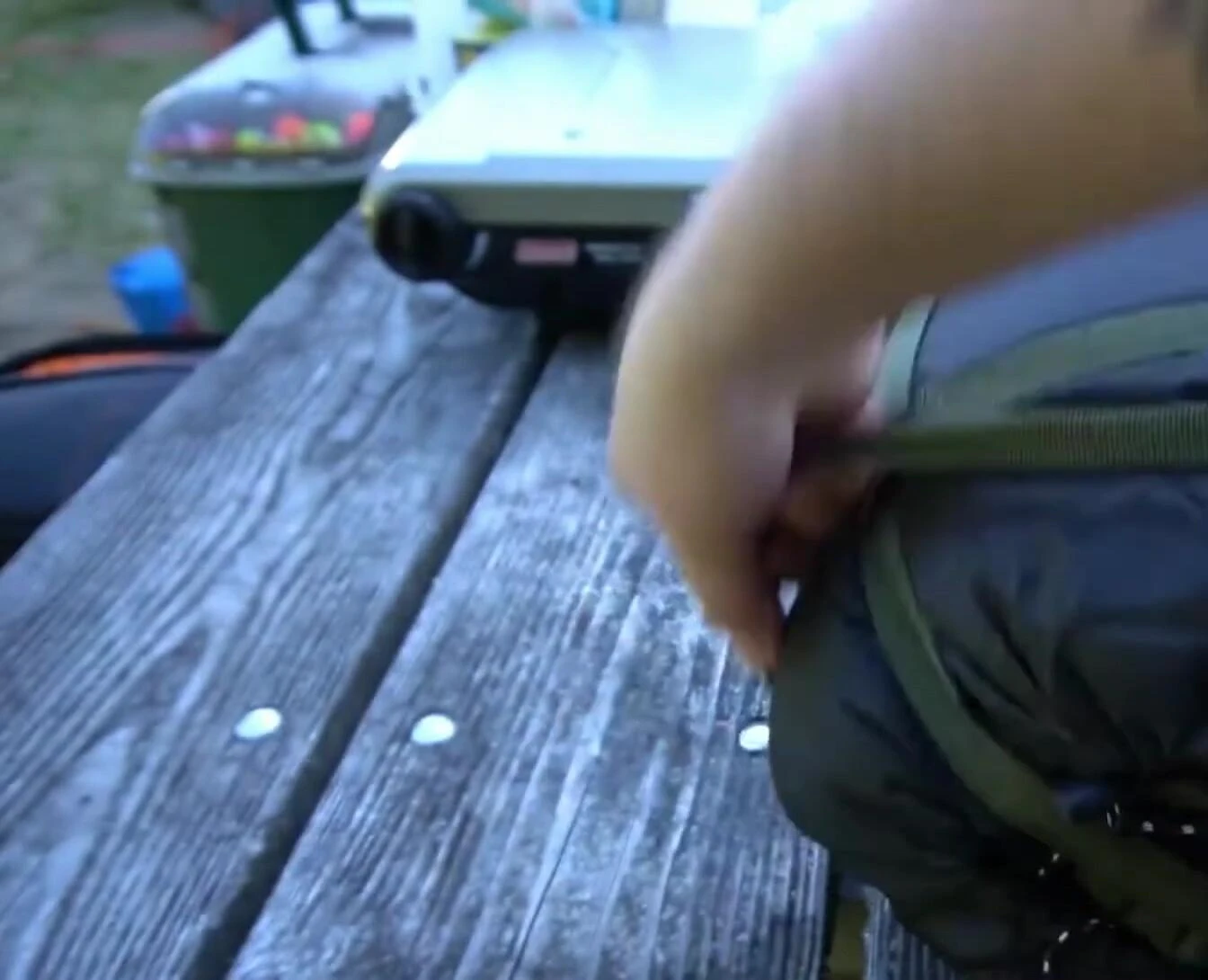 Dimensions of the Sleeping Go Camping Pad highlighted