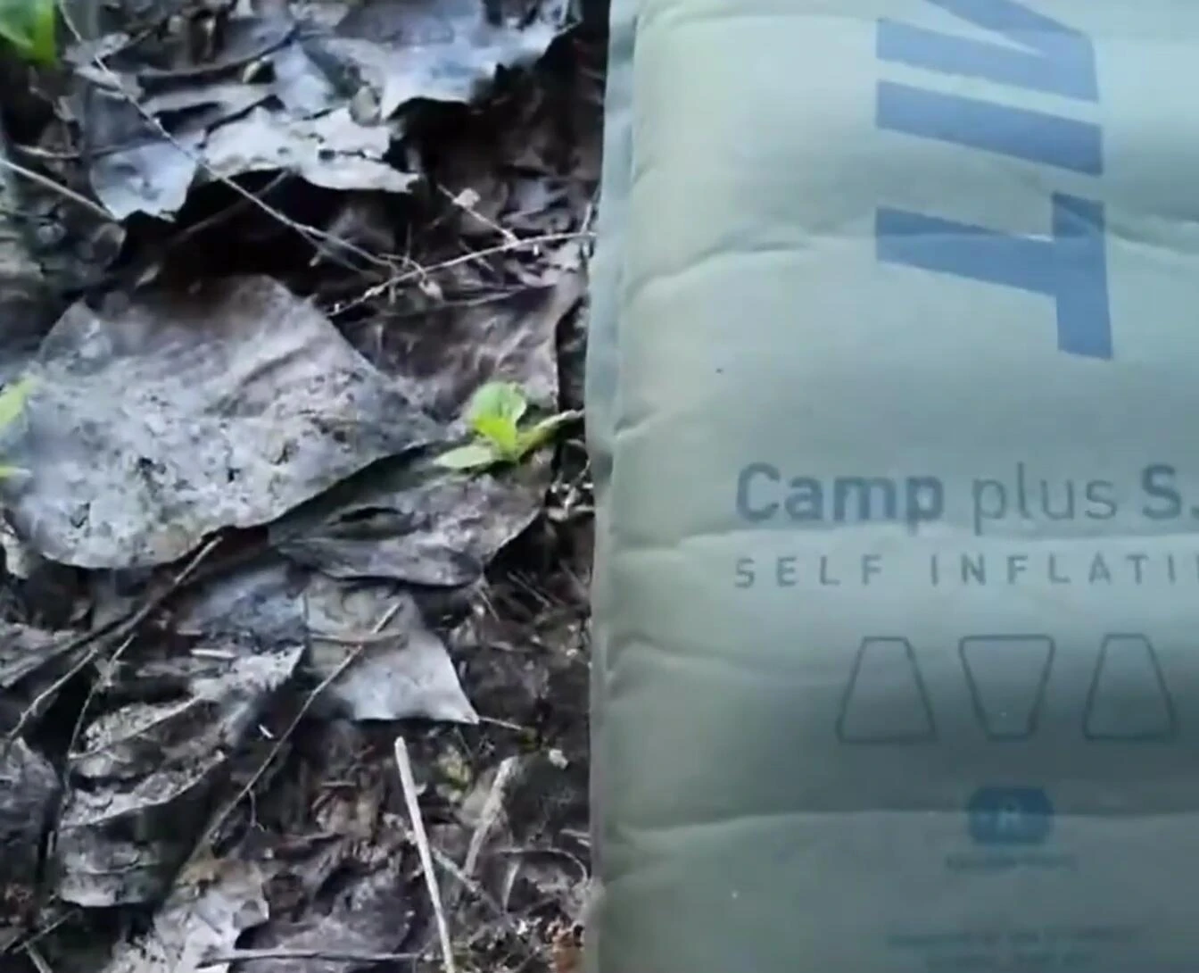 Highlighting the thickness of the Sea to Summit sleeping pad