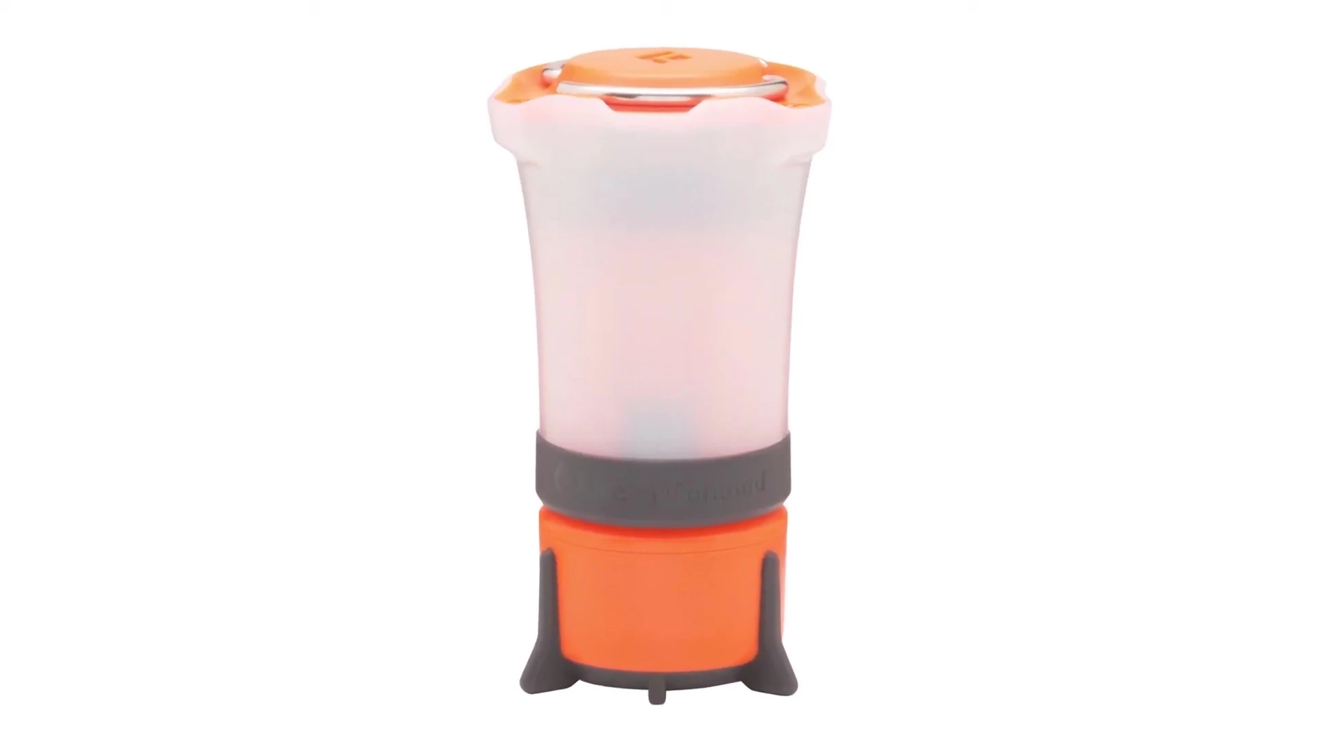 Black Diamond Orbit Lantern showcasing its size and portability