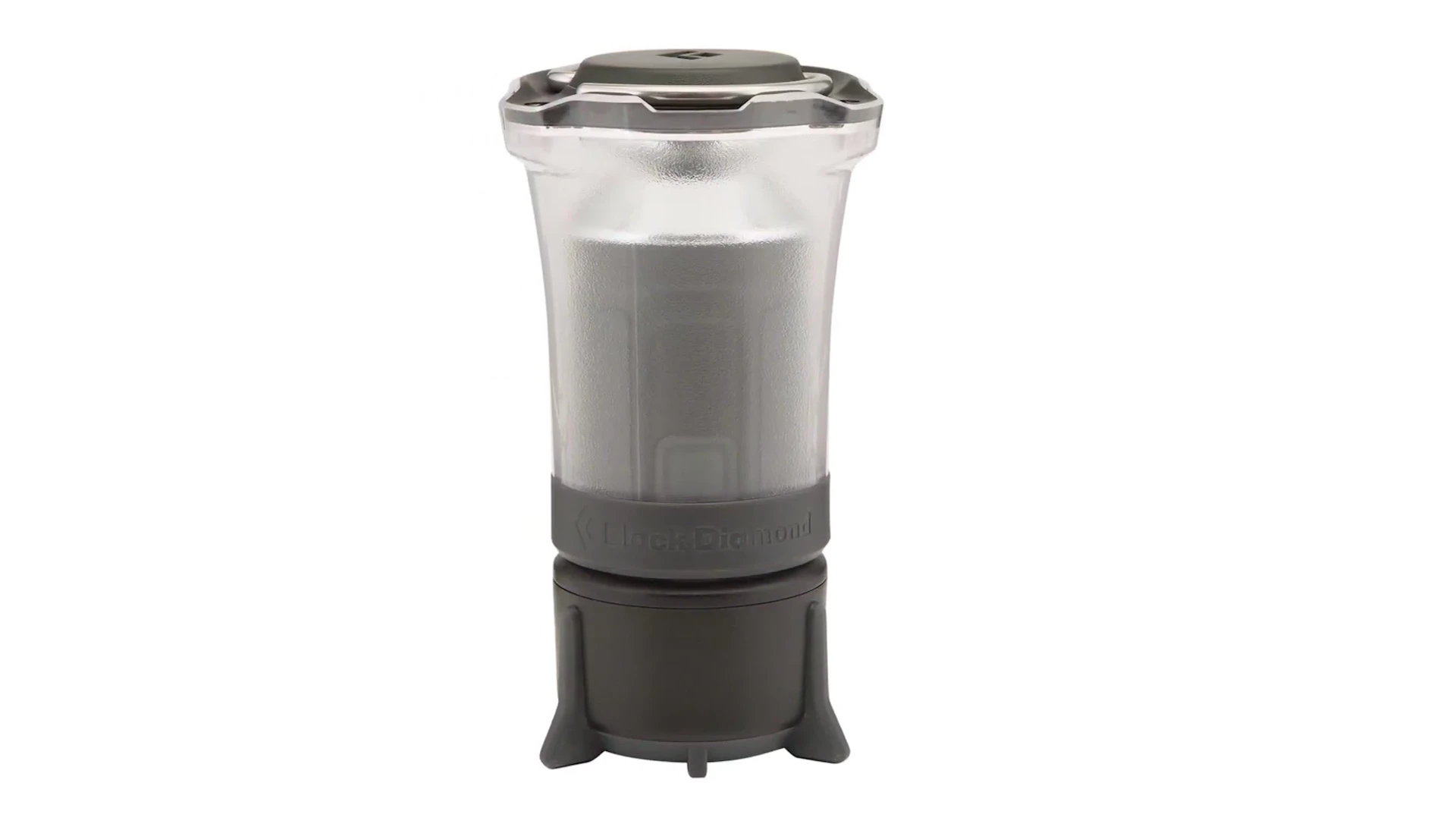 Black Diamond Orbit demonstrating its 360-degree lighting