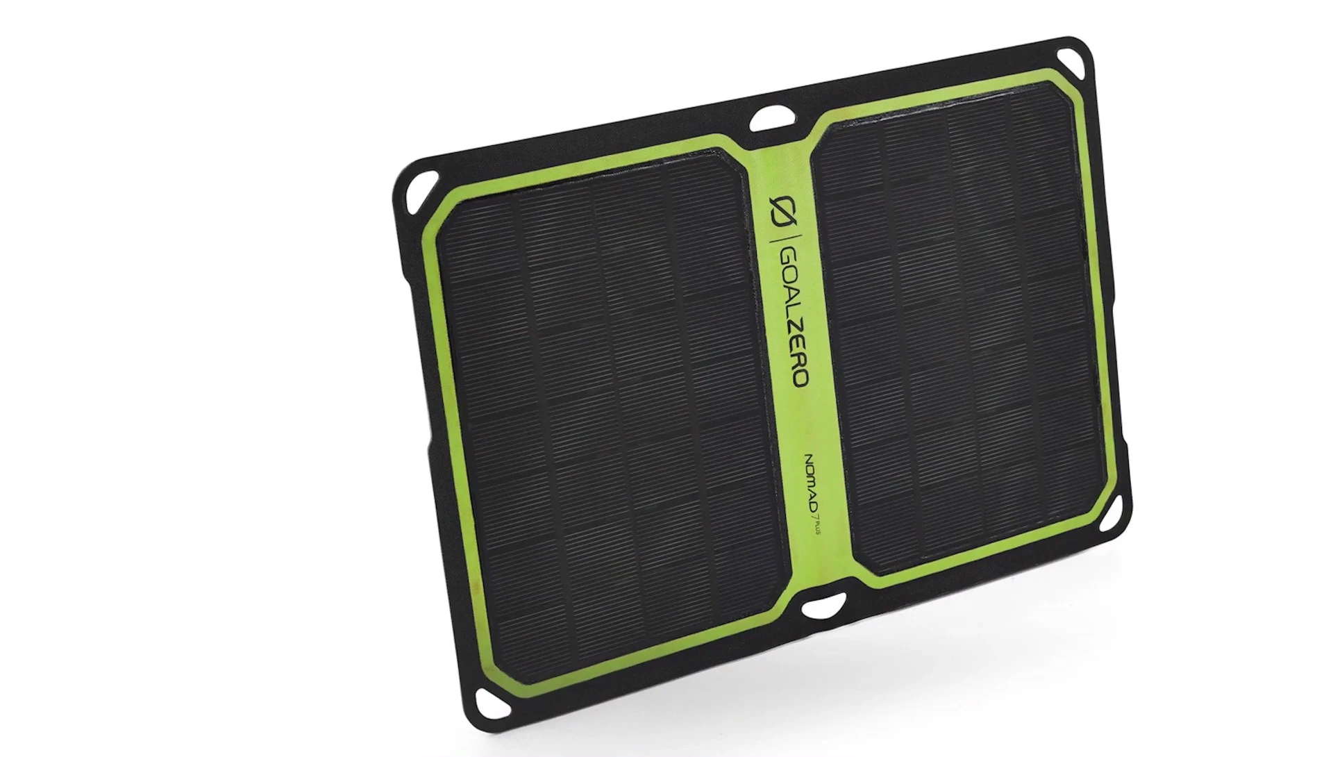 Goal Zero Lighthouse Mini highlighting its solar charging feature